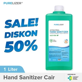 PURELIZER Hand Sanitizer Cair 1 Liter [1000ml] Handsanitizer Refill Spray