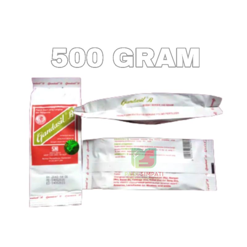 Jual Pupuk GANDASIL B 500gr | Shopee Indonesia