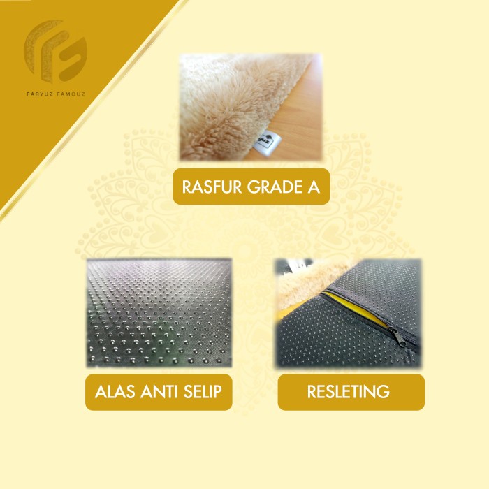 Jual Sarung Cover Sajadah Tanpa Busa Ukuran Dewasa Tebal 3cm & 5cm ...