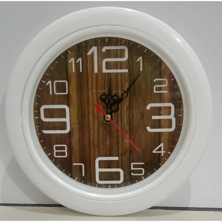 Jam Dinding 21cm kayu tua
