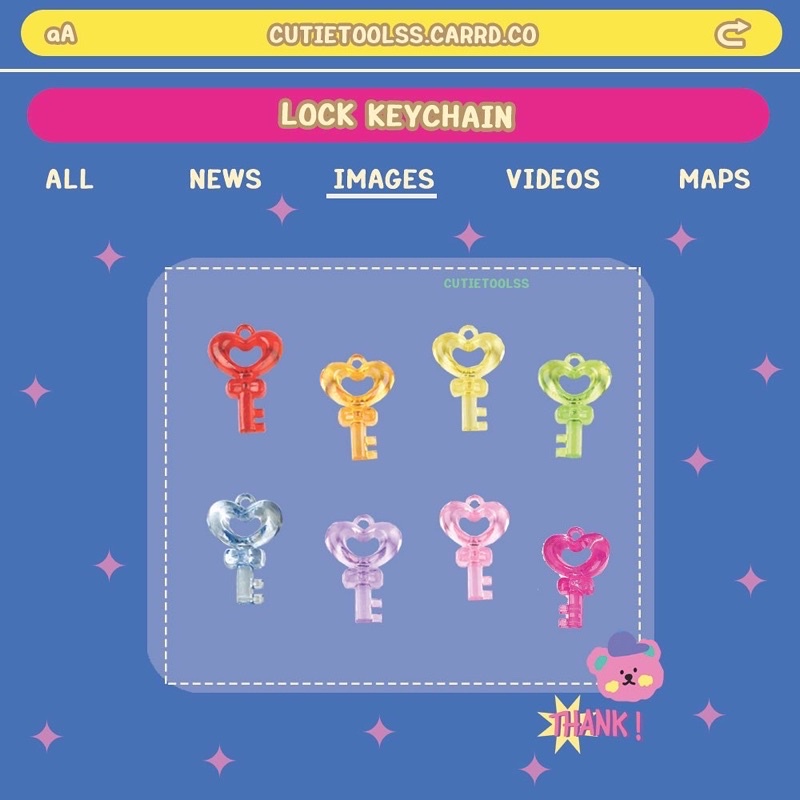 Jual LOCK KEYCHAIN Shopee Indonesia