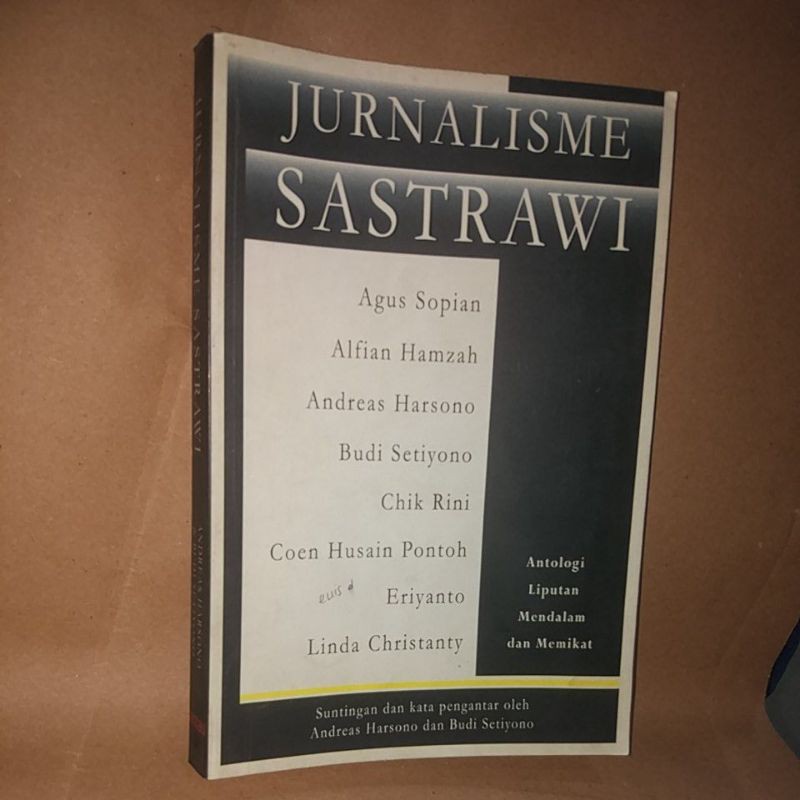Jual buku jurnalisme sastrawi | Shopee Indonesia