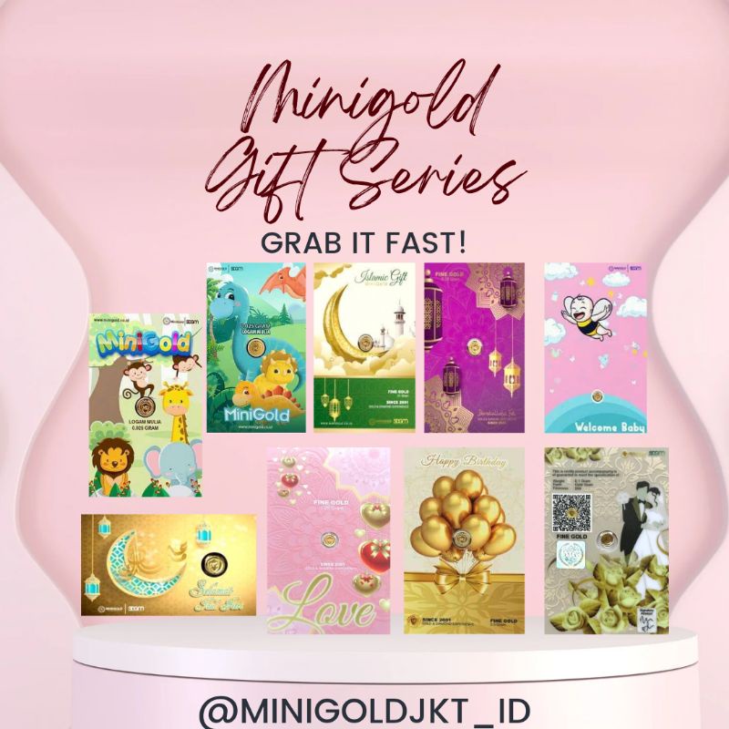 Jual MINIGOLD 0.05 GRAM GIFT SERIES ThankYou | IDUL FITRI | IED KIDS ...