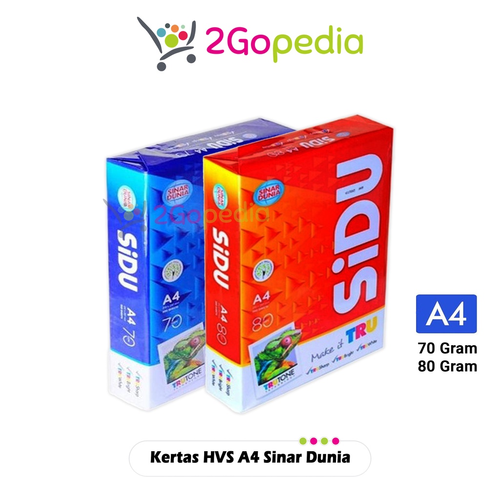 Jual Kertas Hvs Sinar Dunia A4 70 And 80 Gsm 1 Pack Rim Shopee Indonesia