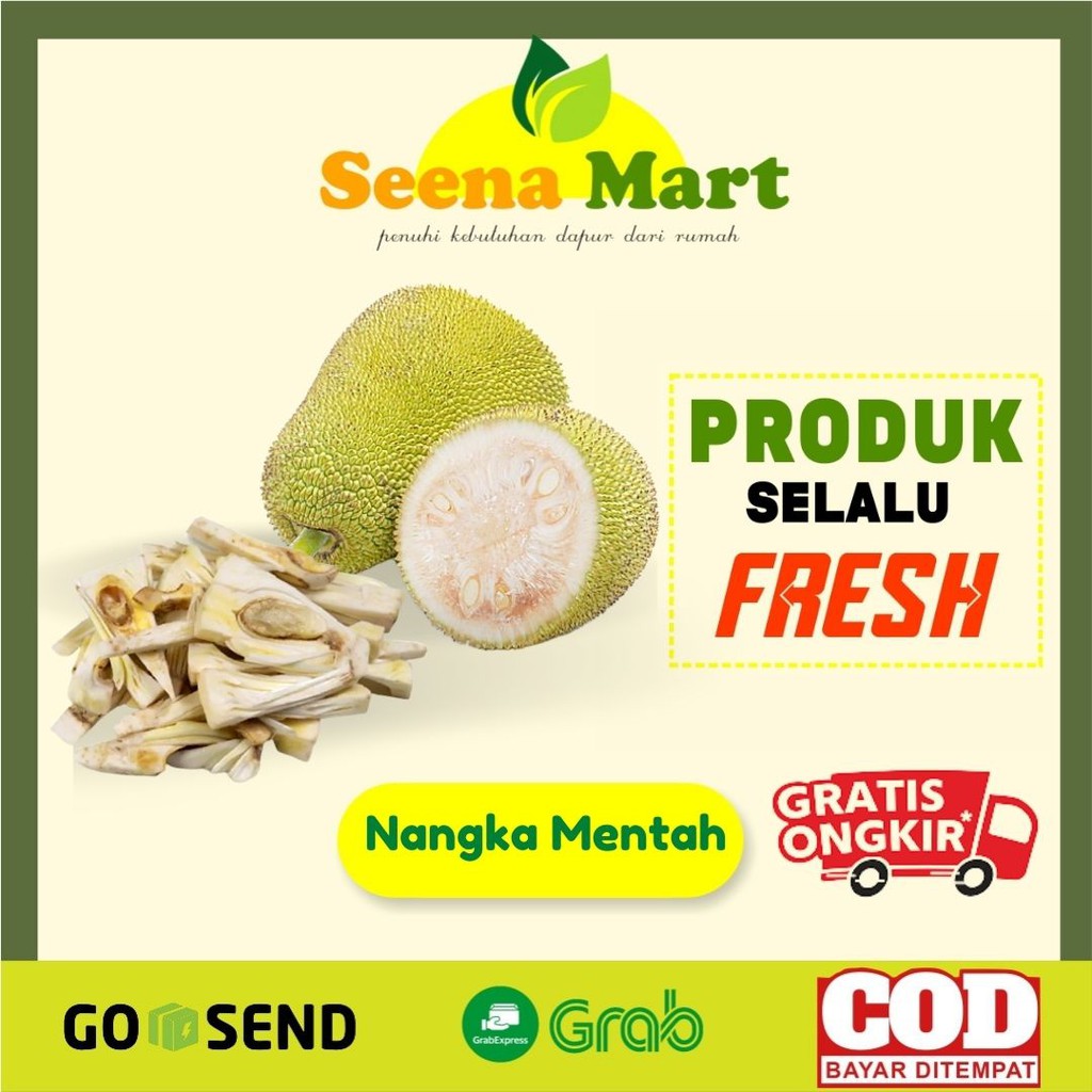 Jual Nangka Sayur Nangka Muda Mentah Sayur Gori Segar Fresh 500gr 1 Kg