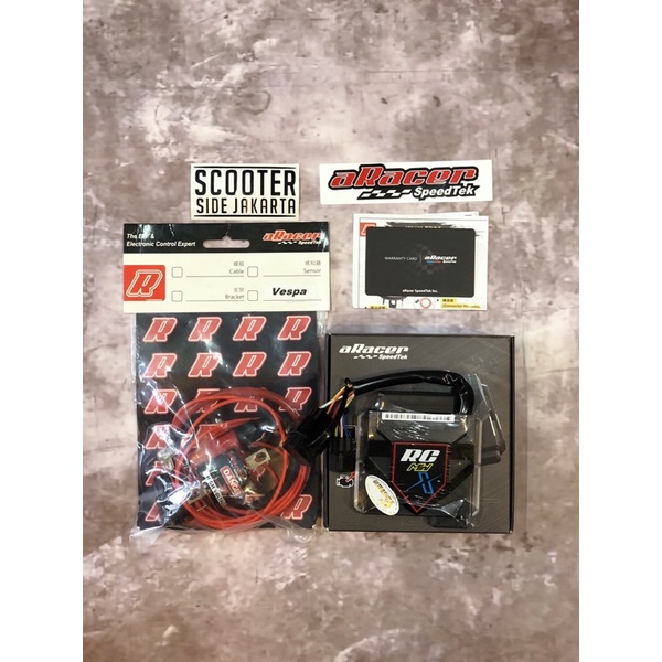Jual ECU Racing Aracer SpeedTek RC Mini X + Koil Vespa Sprint Primavera ...