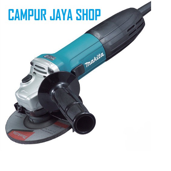 thumbnail interactive-video image 1 of Makita GA4030 4-Inch Angle Grinder - Compact & Lightweight For Professional Use 1 of 6