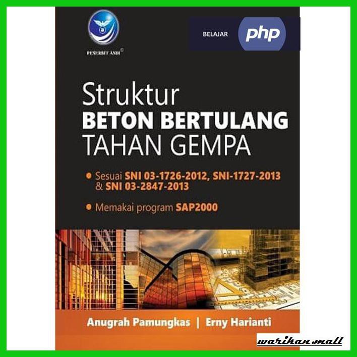 Jual Buku-arsitek- Buku Struktur Beton Bertulang Tahan Gempa -design ...