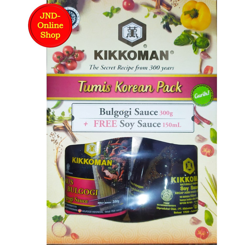 Jual Kikkoman Soy Sauce &amp; Kikkoman Saos Bulgogi (Paket) | Shopee Indonesia