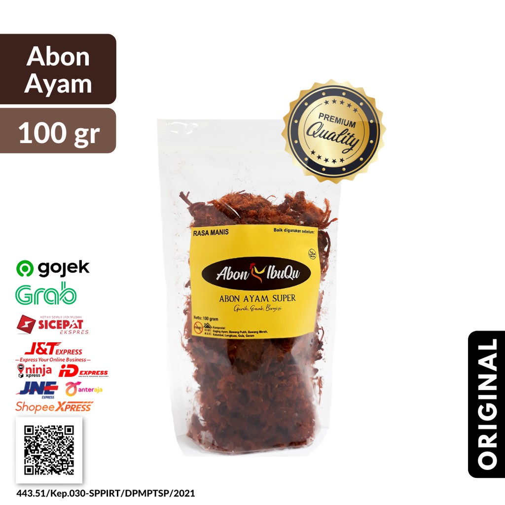 Jual Abon Ayam Premium Abon Ibuqu Gr Original Khas Solo Shopee Indonesia