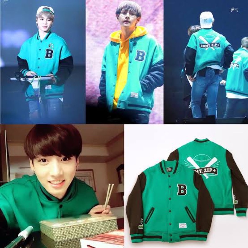 大人も着やすいシンプルファッション Zip Army Muster 3rd BTS Jual Jacket Indonesia Shopee | PRELOVE / アイドル