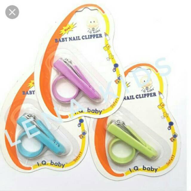 Jual Gunting Kuku Iq Baby Potong Kuku Bayi Baby Nail Clipper Shopee Indonesia