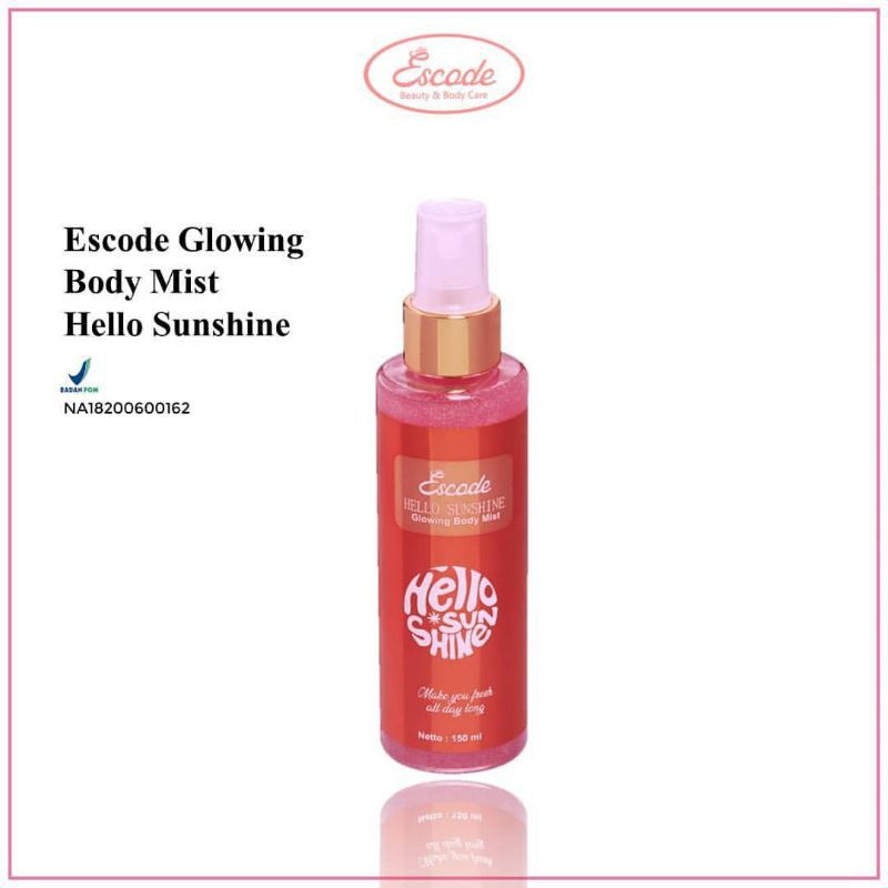 Jual Escode Glowing Body Mist | Shopee Indonesia