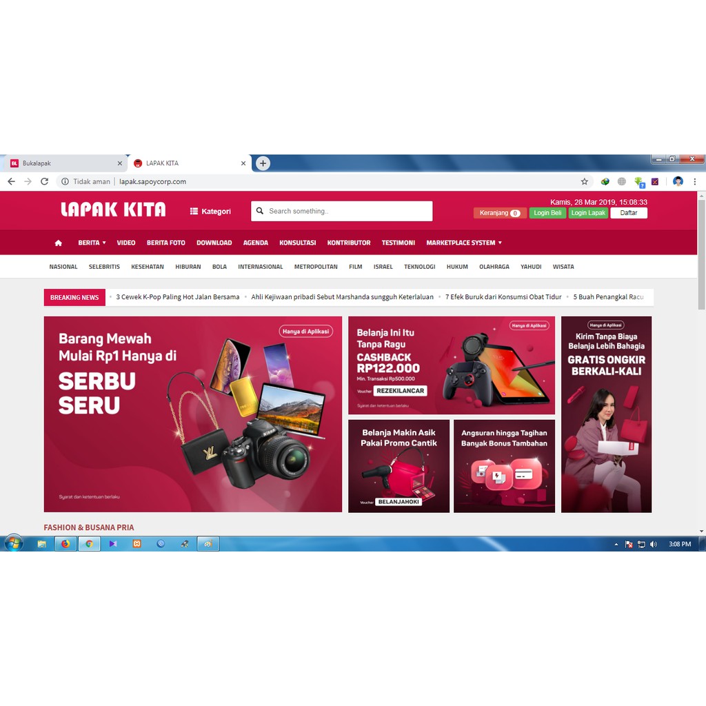 Jual Aplikasi Lapak Online - Marketplace | Shopee Indonesia
