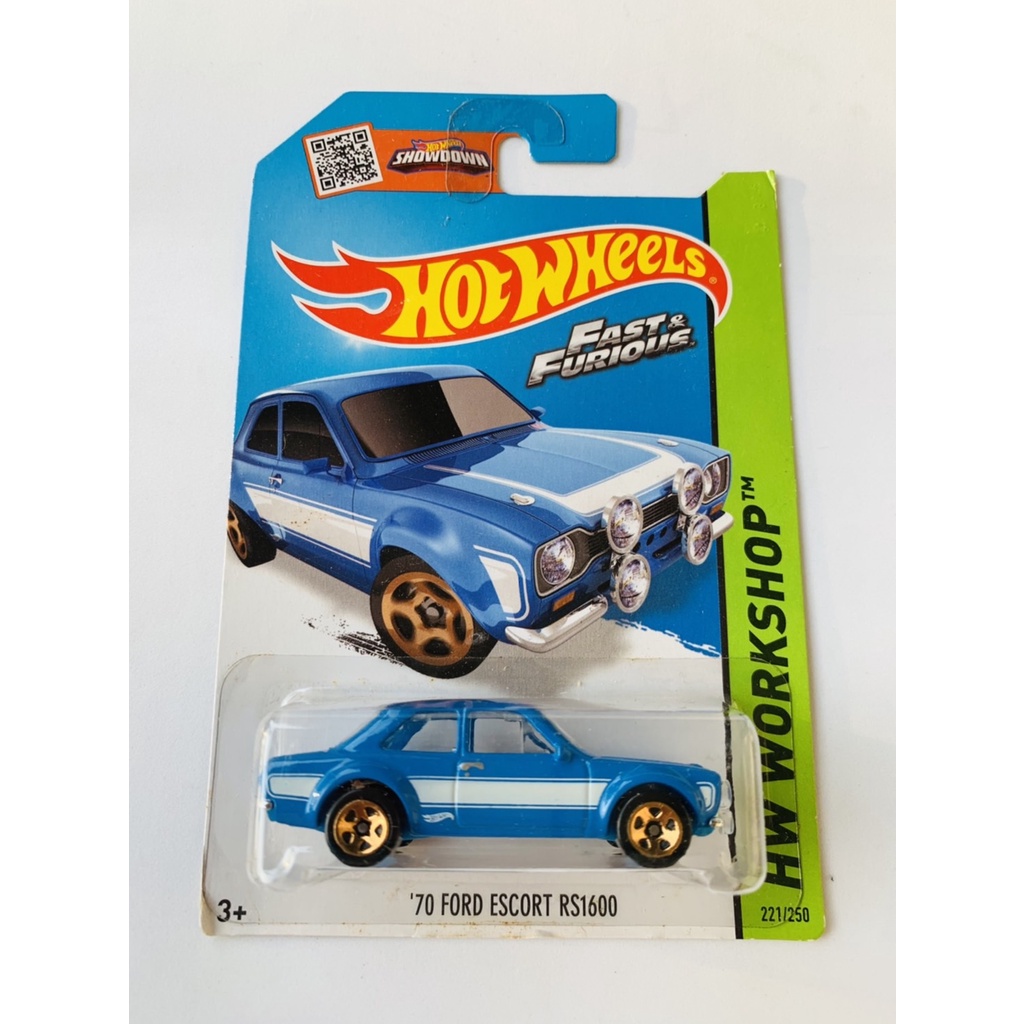 Jual HOTWHEELS HOT WHEELS 70 FORD ESCORT RS1600 BIRU HW WORKSHOP FAST ...