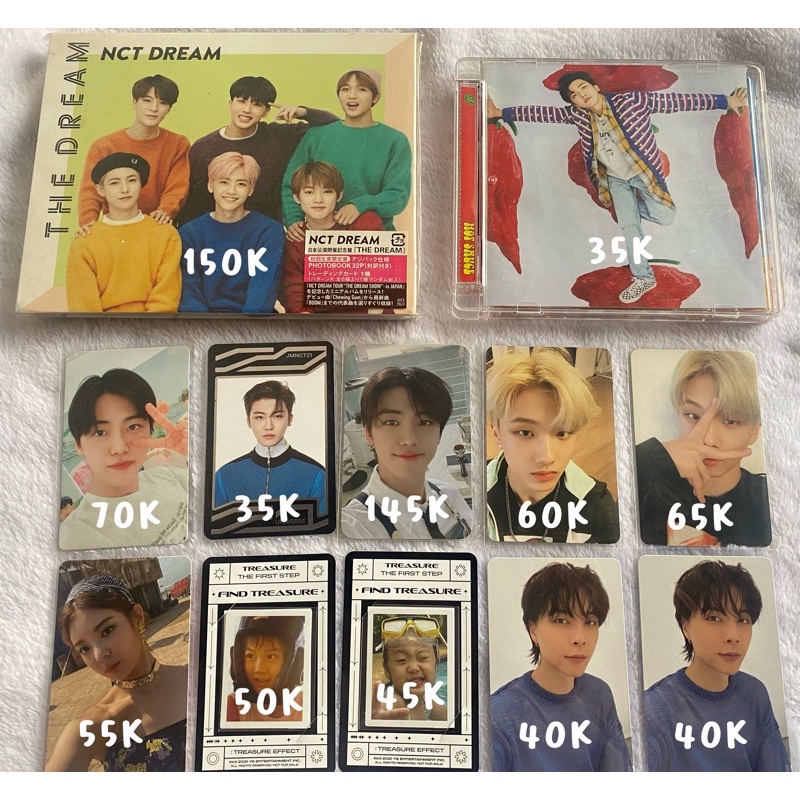 Jual pc nct 127 nct dream treasure jisung jaemin doyoung junkyu johnny