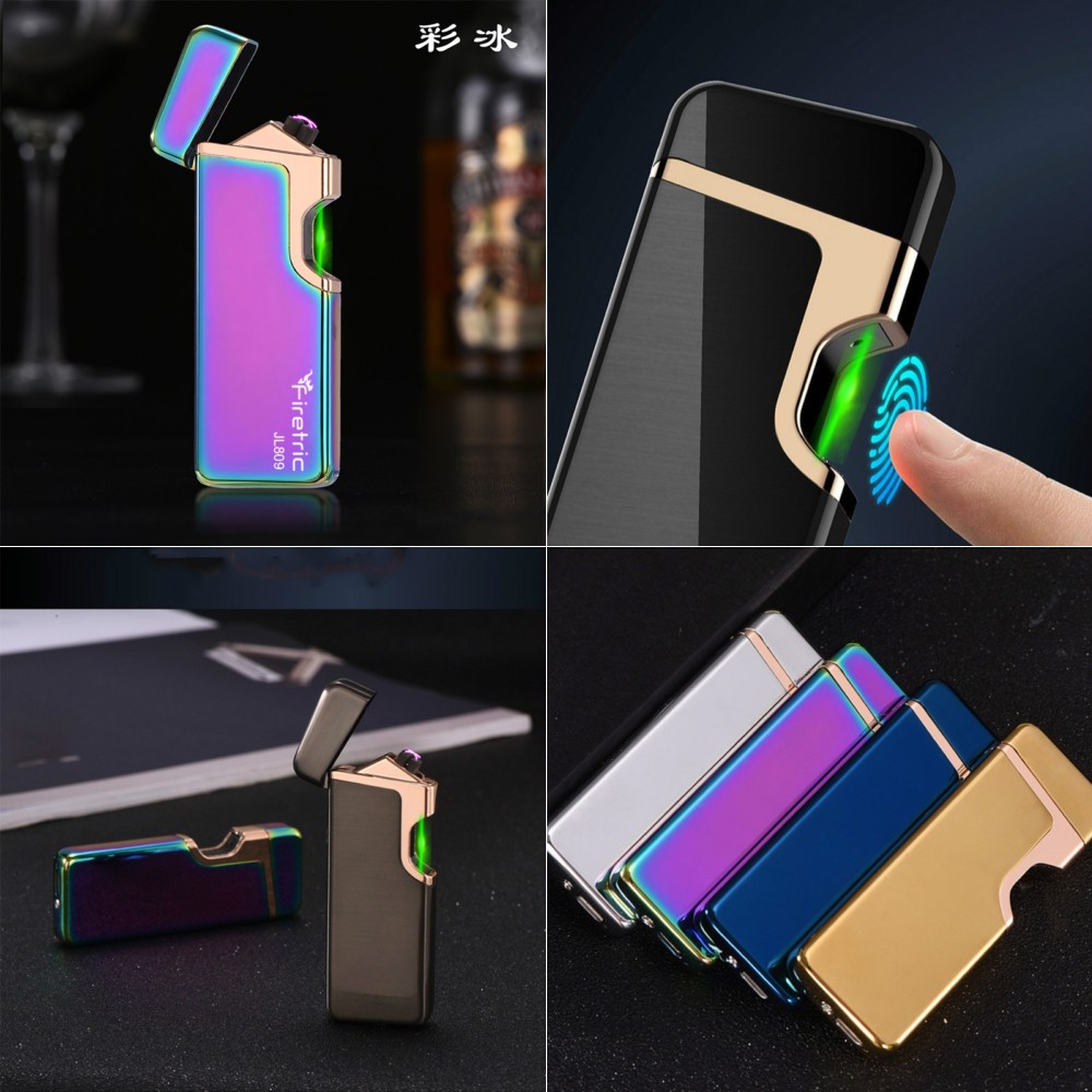 Jual Firetric Korek Api Elektrik Pulse Plasma Arc Lighter Touch Sensor ...