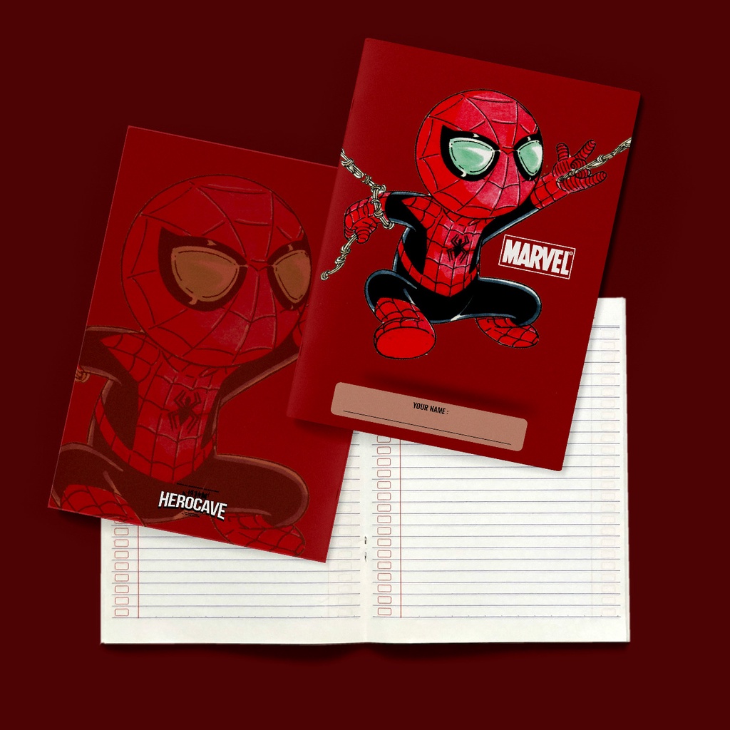 Jual Buku Tulis Sidu Motif Hero Marvel Spiderman/Buku Tulis Anak ...