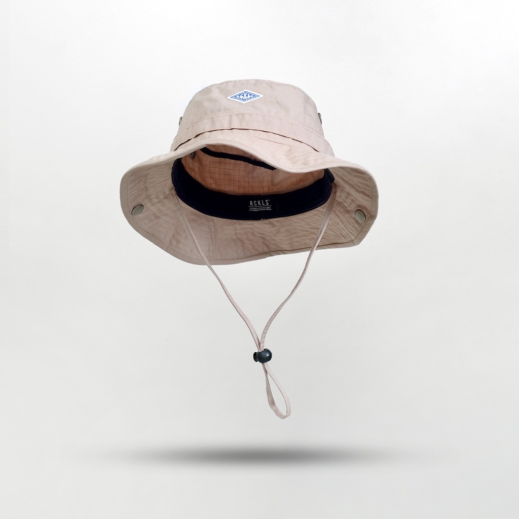 Jual RCKLS. Bucket Hat zeema crem khaki| Topi Bucker Original | Shopee ...
