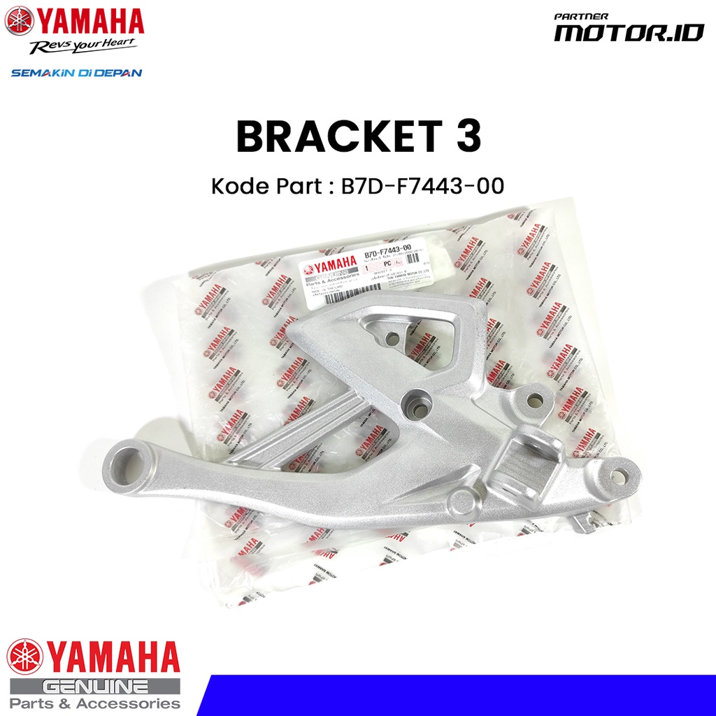 Jual Bracket Footstep Depan Kanan Yamaha Mt 15 R15 V3 B7d F7443 00 Shopee Indonesia 5203