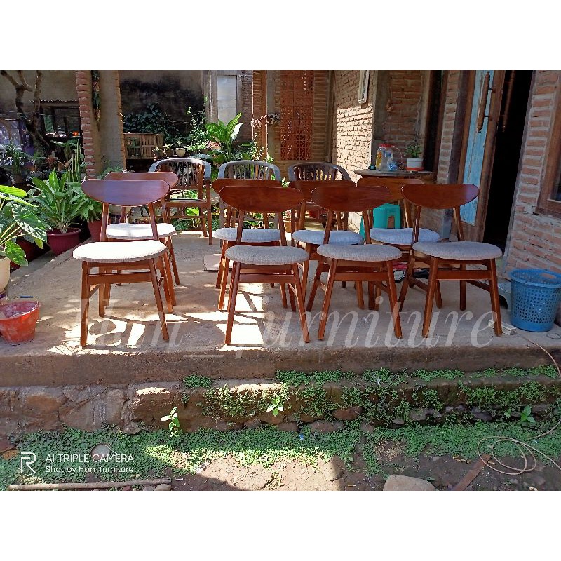 Jual KURSI ROPAN FINISHING + BANTALAN MINIMALIS KAYU JATI | Shopee ...