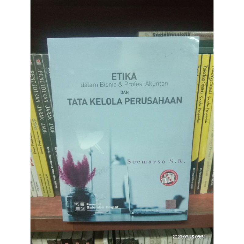 Jual Etika dalam Bisnis dan Profesi Akuntan Tata Kelola Perusahaan ...