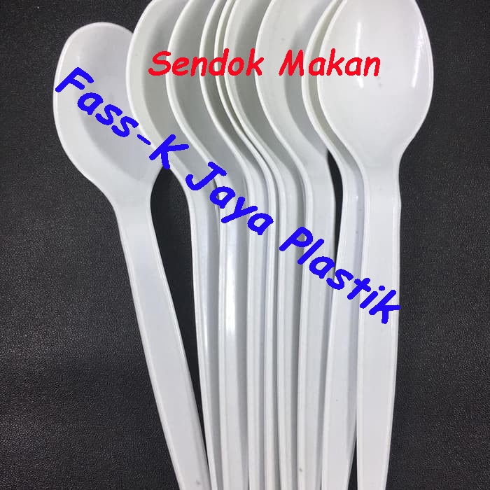 Jual Sendok Panjang 100pcs Sendok Makan Plastik Putih Butek Shopee Indonesia 6263