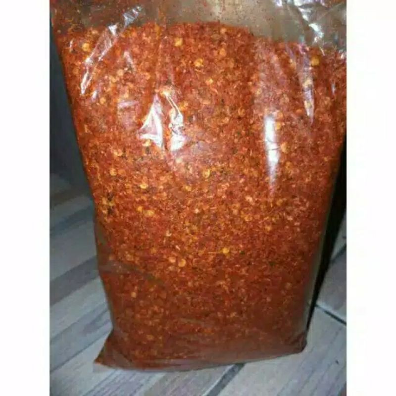 Jual Cabe Kasar Flake Kering 1kg Kasar Hot Baso Aci Seblak Basreng