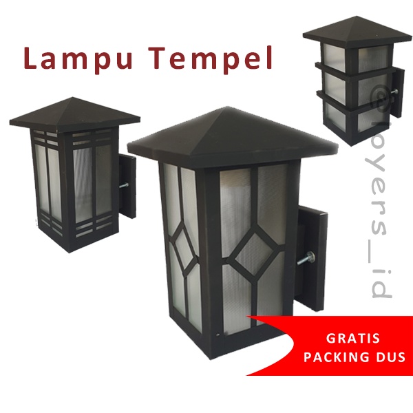 Jual Lampu Dinding Outdoor / Lampu Tempel Minimalis / Lampu Taman ...