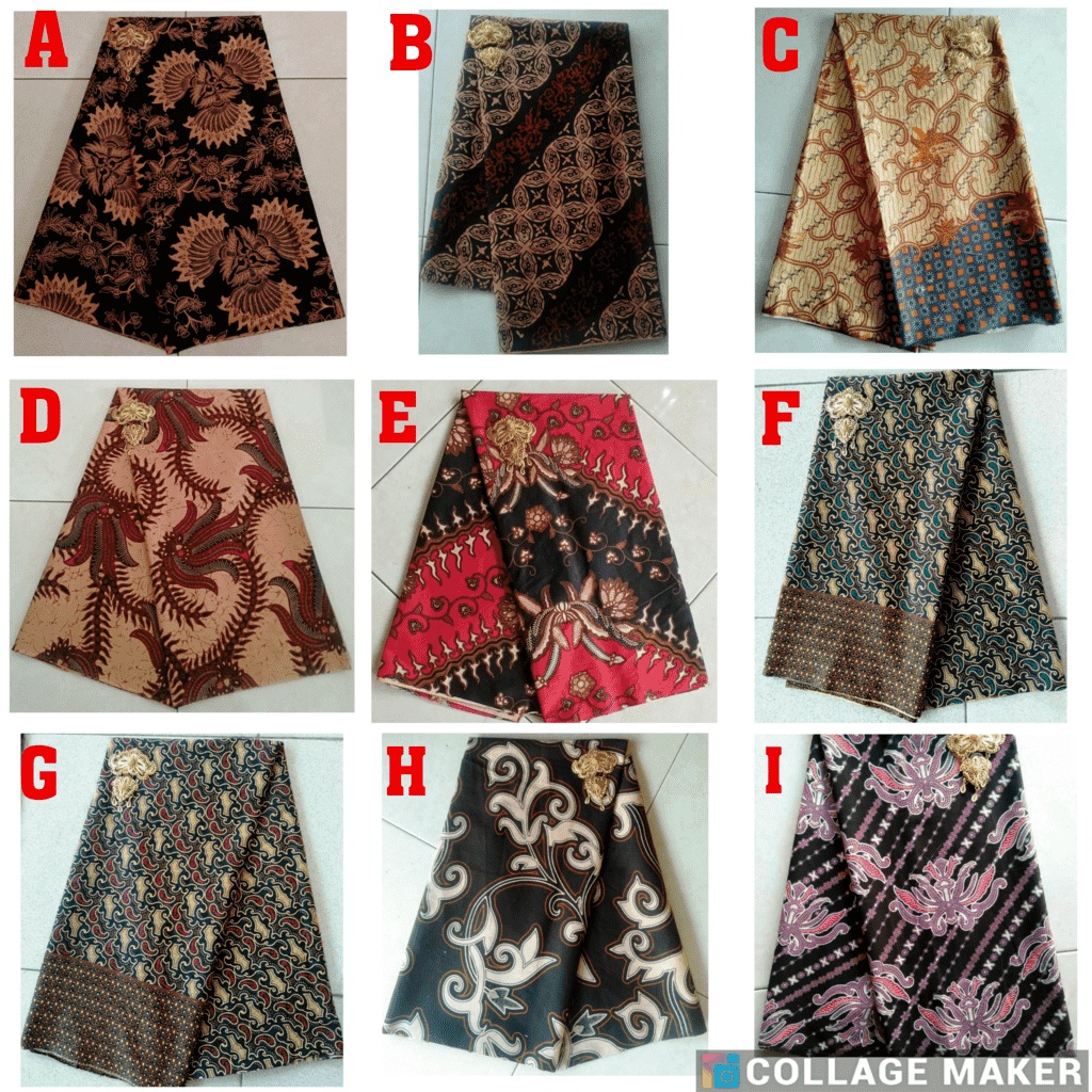 Jual Kain Batik Halus Kain Bakal Sogan New Arrival Bahan Batik