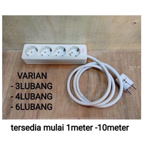 Jual stop kontak kabel rakitan extension terminal kabel rakitan ...