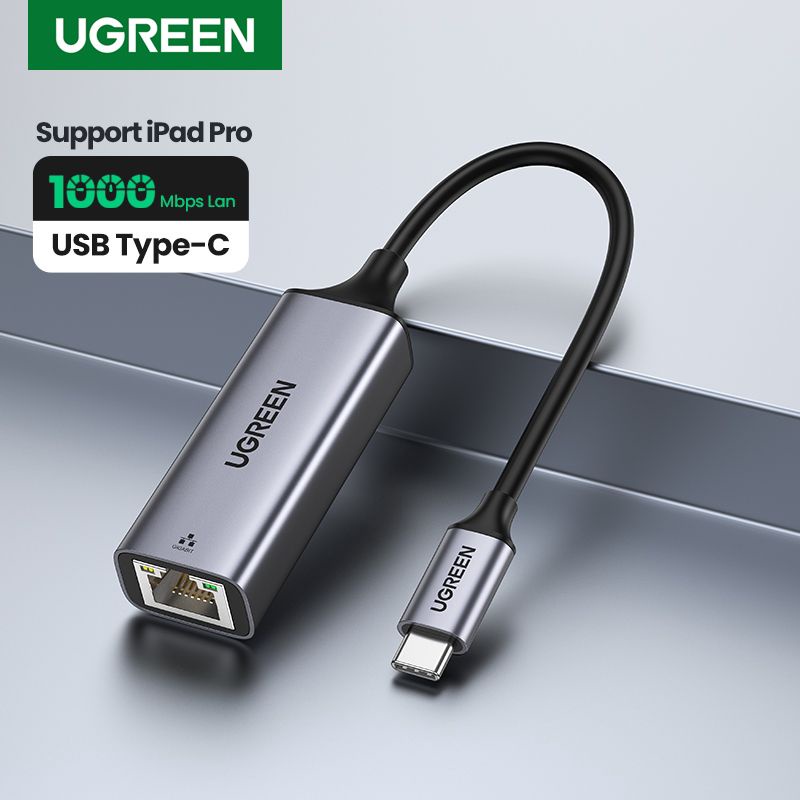 Jual Ugreen Ethernet Adapter USB Type C To LAN RJ45 Gigabit Network ...