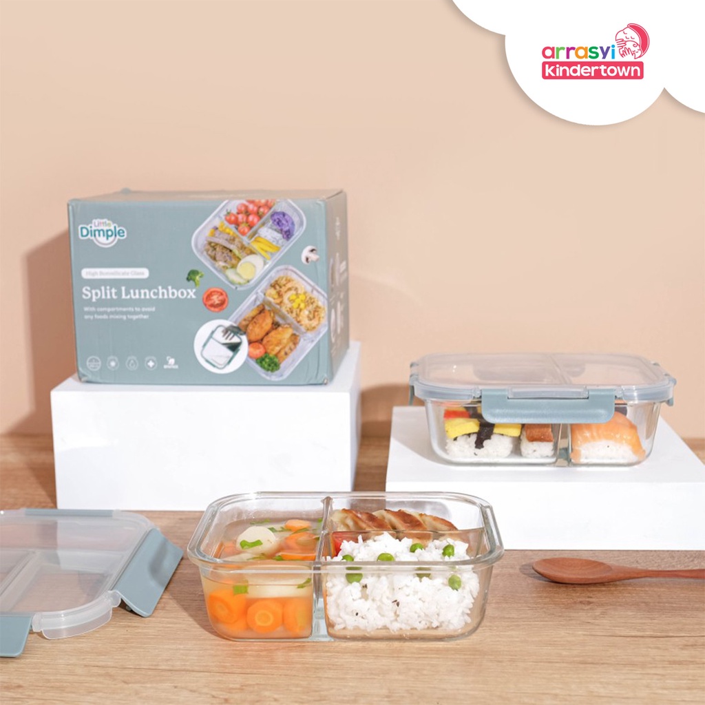 Jual Little Dimple Split Lunch Box | Shopee Indonesia