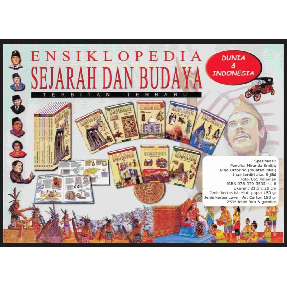 Jual Buku Ensiklopedia Sejarah Dan Budaya Jilid 1-8 Lengkap | Shopee ...