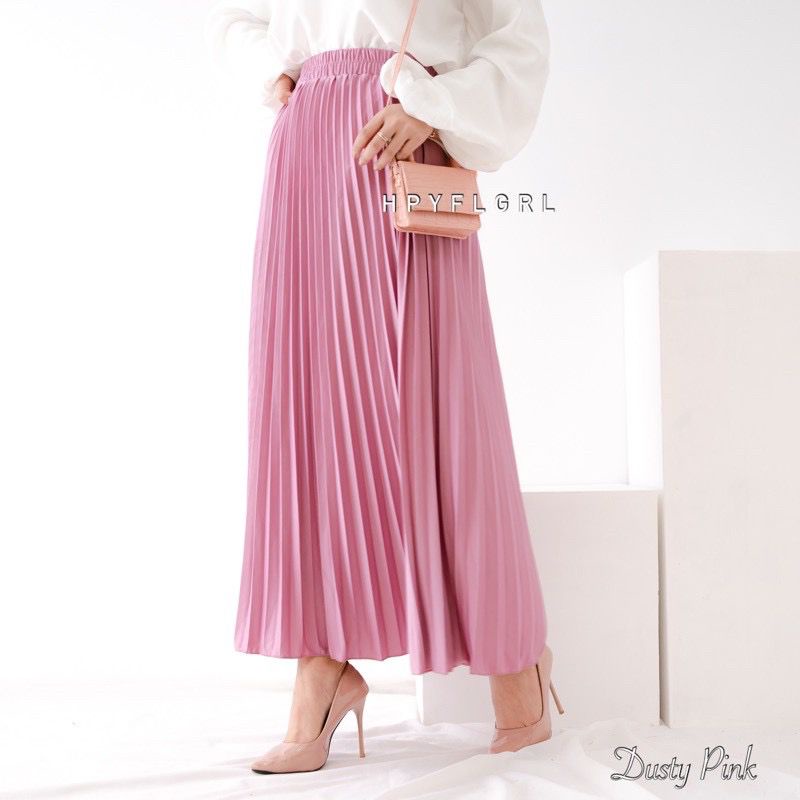 Jual Rok Plisket Premium Tebal 100 Originalrok Plisket Premium Jumbo M Fit Xxl Rok Rempel 4885