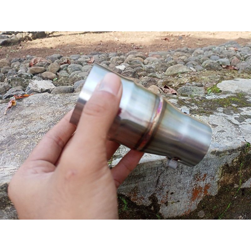 Jual (BONUS PIR 2) Slip On inlet 38 ke 50 untuk KLX crf matic stenlis ...