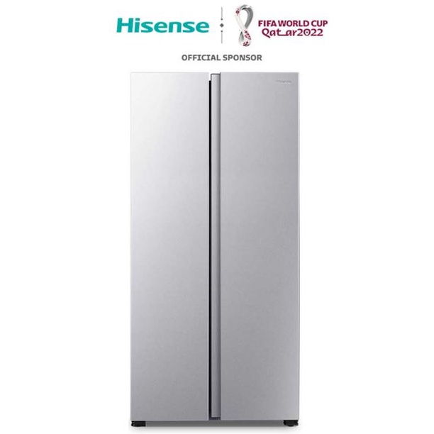 Jual Kulkas Hisense Rs N Isn Side By Side Liter Shopee Indonesia