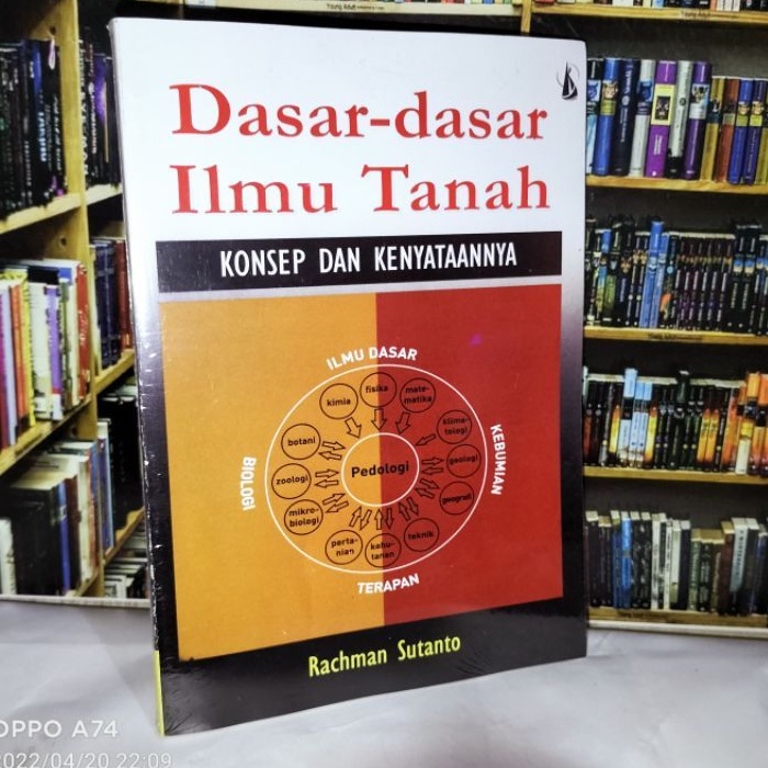 Jual Dasar-dasar Ilmu Tanah.konsep Dan Kenyataanya.by.rahcman Sutanto ...