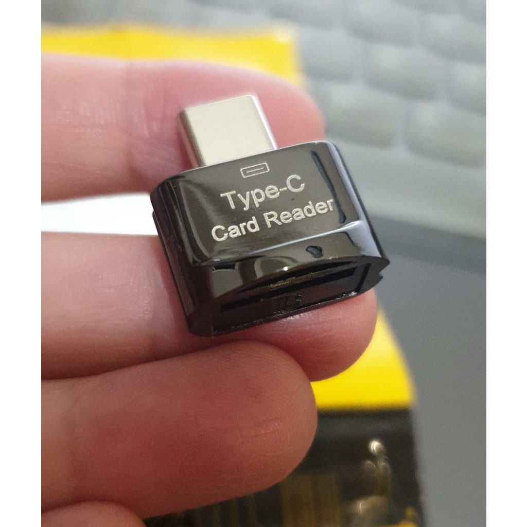 Jual Mini OTG Card Reader USB 3.1 Type C to MicroSD Card Shopee Indonesia