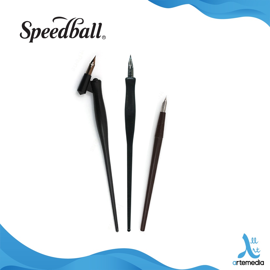 Jual Speedball Calligraphy Pen Holder Handle Dip Pen | Shopee Indonesia