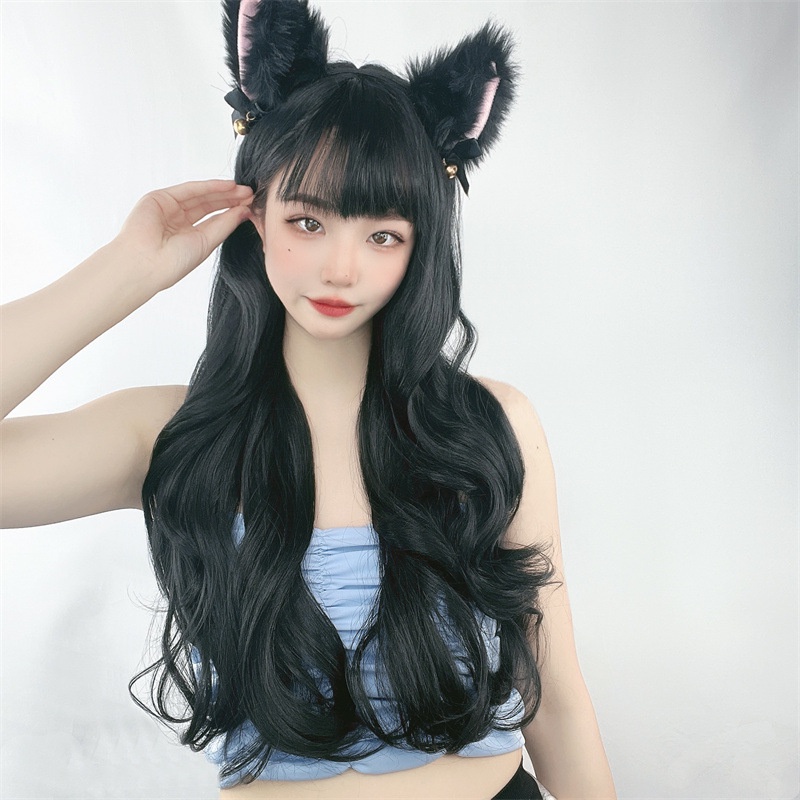 Black Cat Ears Hairstyle  Rambut hitam, Gambar, Barang gratis