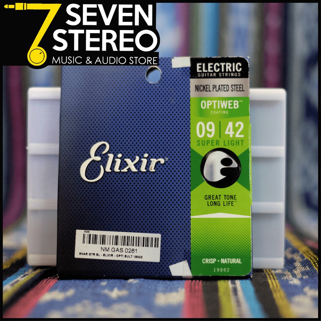 Jual Elixir 19002 Optiweb 09-42 Electric String | Shopee Indonesia
