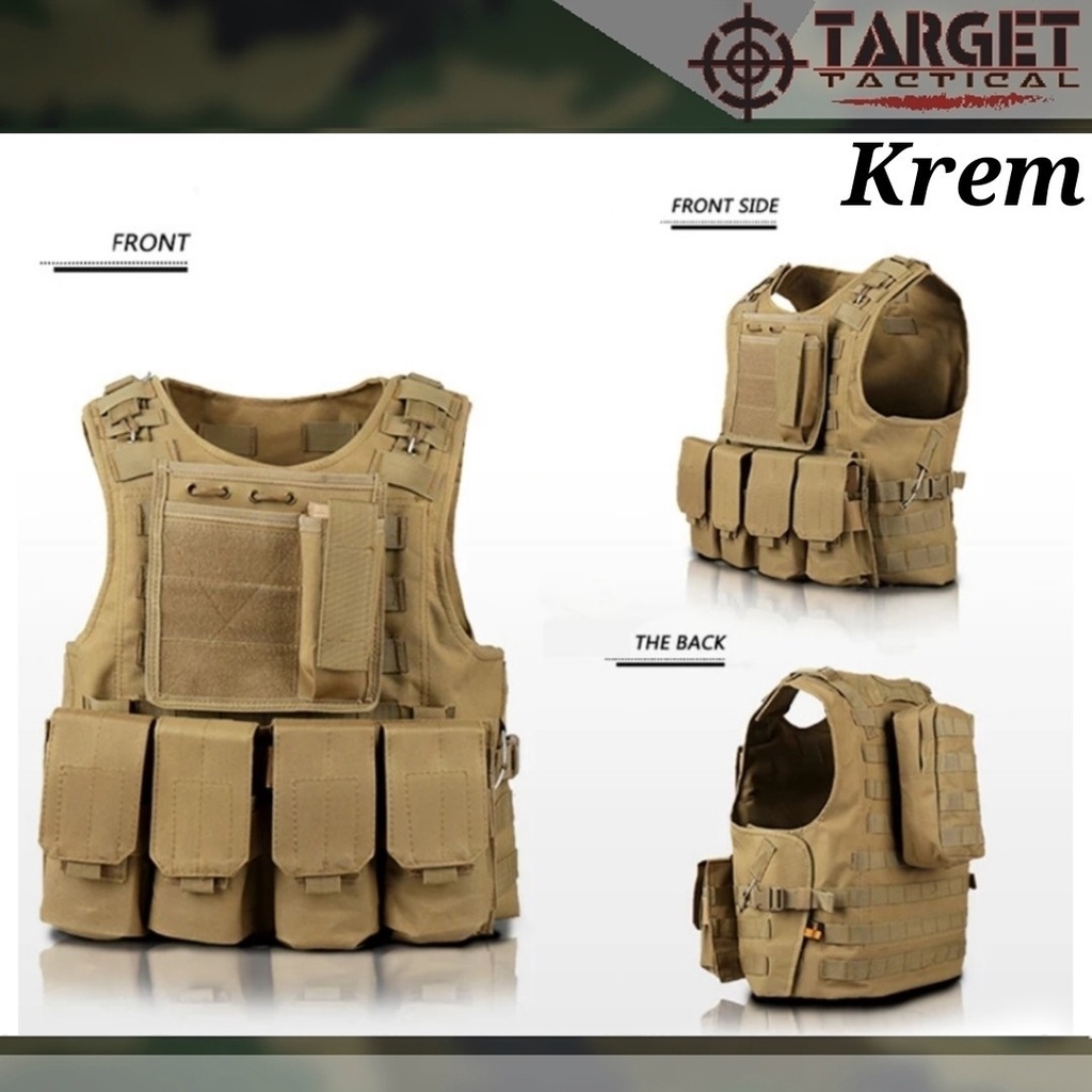 Jual TARGET MILITARY - Rompi Tactical SABADO Import ORI Body Vest ...