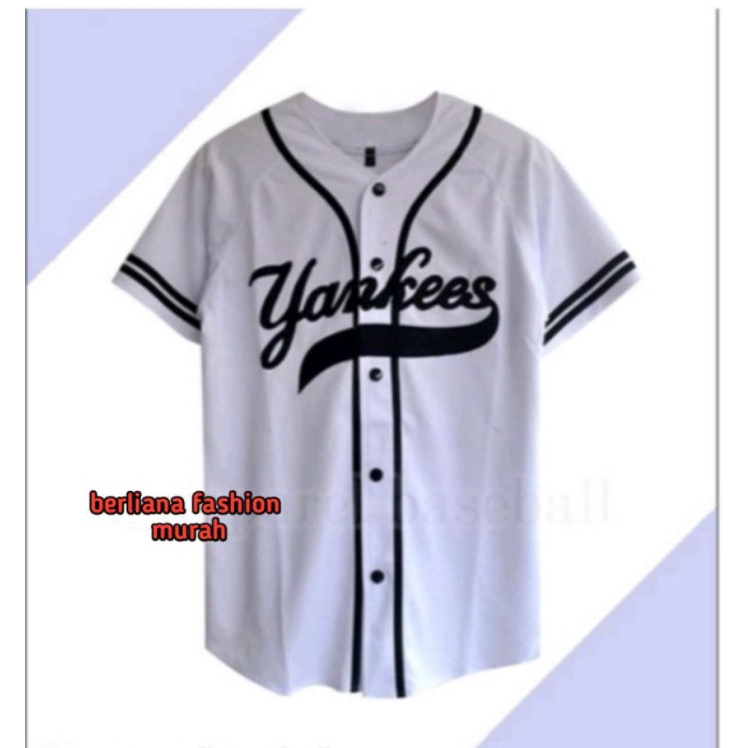Jual Produk Kaos Baju Baseball New York Termurah dan Terlengkap Oktober  2023