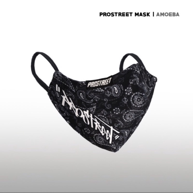 Jual MASKER | PROSTREET | AMOEBA | BLACK | NEW | ORIGINAL 100% | Shopee ...