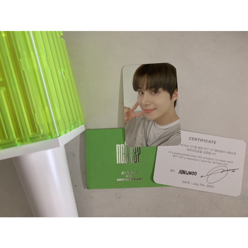 Jual NCT 127 6th Anniversary Acrylic Necklace Lucky Card Doyoung