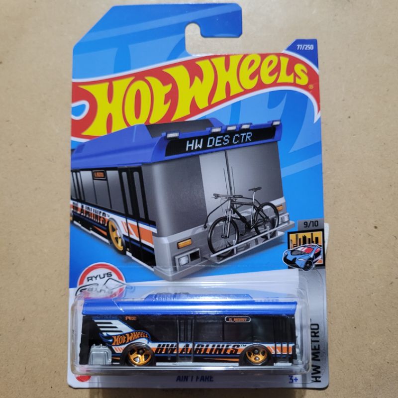 Jual HOT WHEELS AIN'T FARE / HW METRO [ BLUE ] | Shopee Indonesia