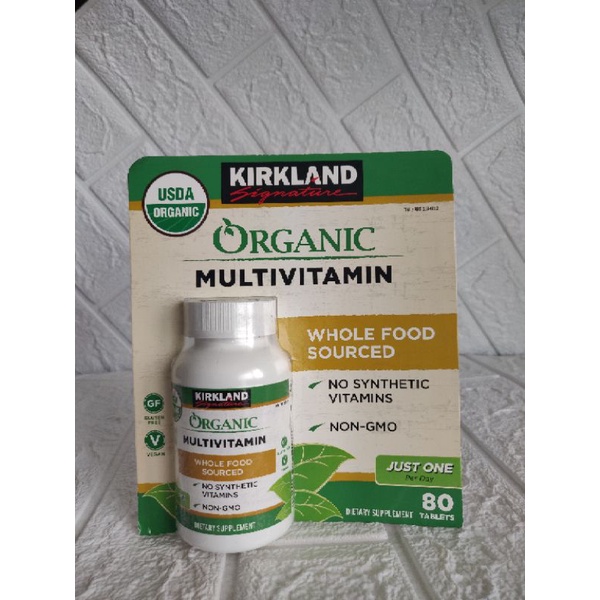Jual Kirkland signature organic multivitamin Shopee Indonesia