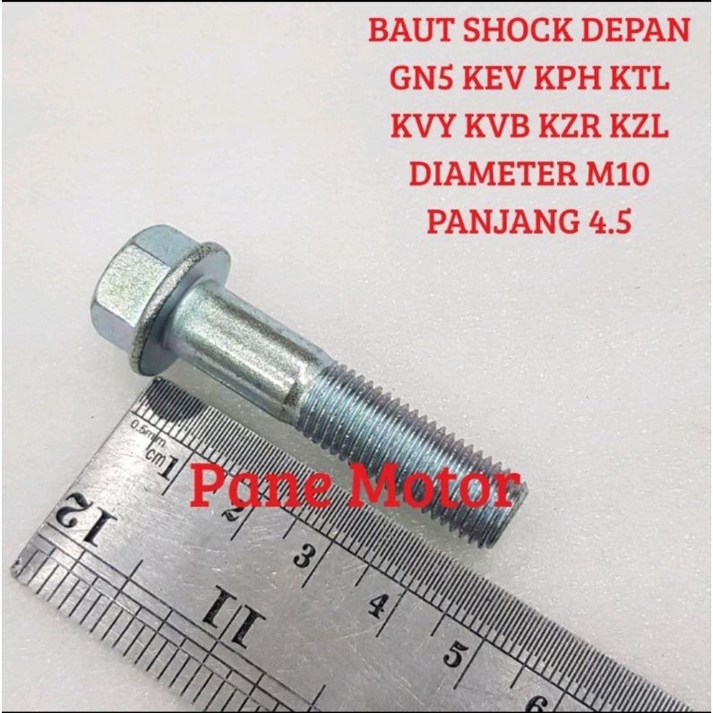 Jual Baut Shock Sok Depan Atas Beat Vario Scoopy Spacy Beat Fi Vario Shopee Indonesia