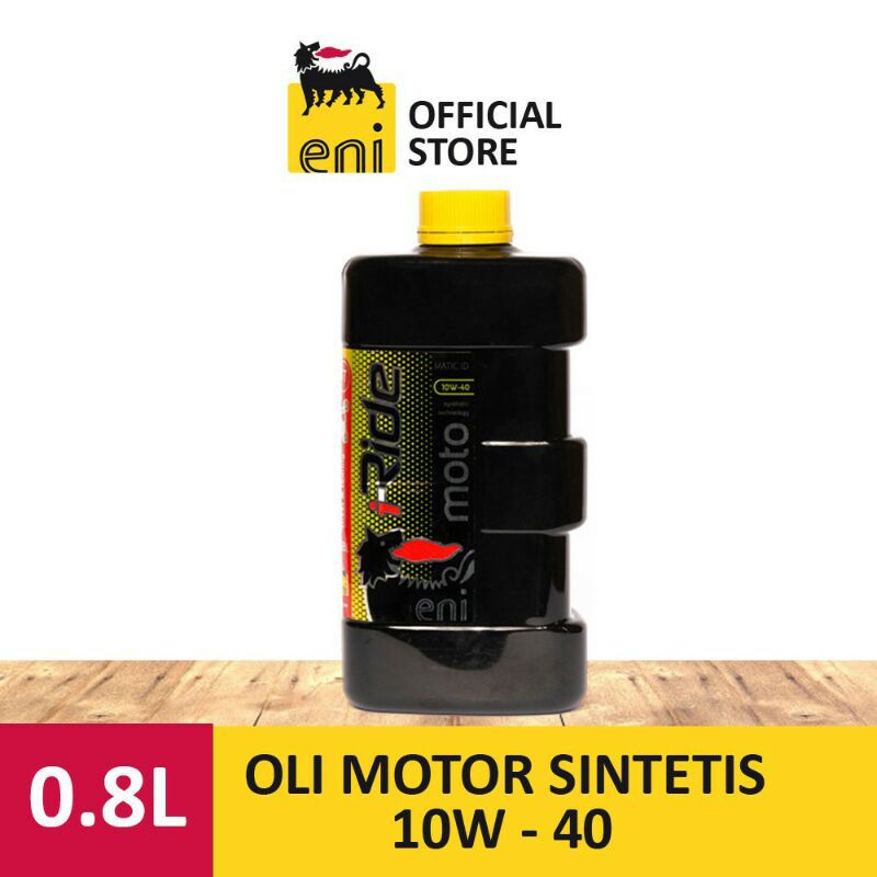 Jual Agip Eni i-Ride Moto 4T Matic ID 10W-30 & 10W-40 (0.8L) Oli Motor ...